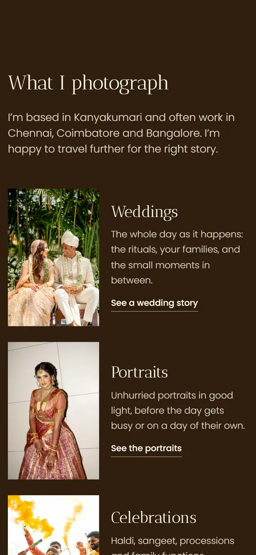 Frames by Monish on mobile, view 2
