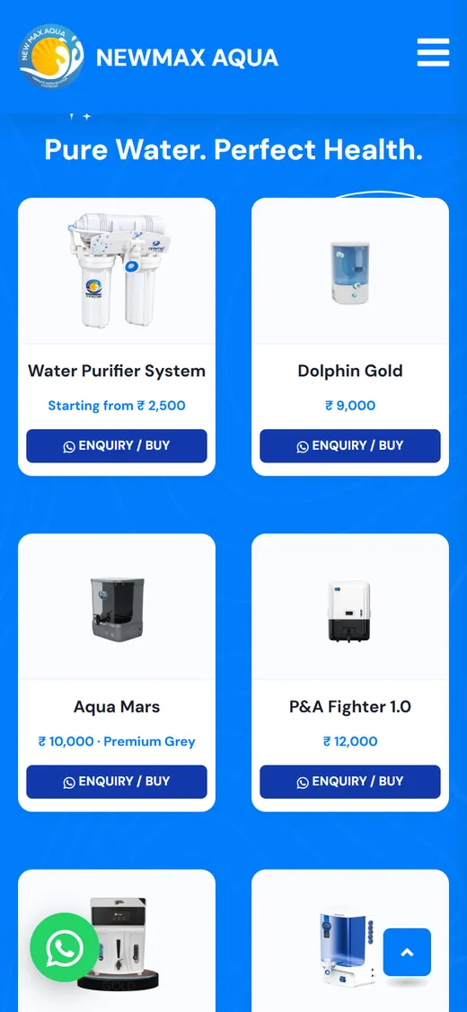 Newmax Aqua on mobile, view 3