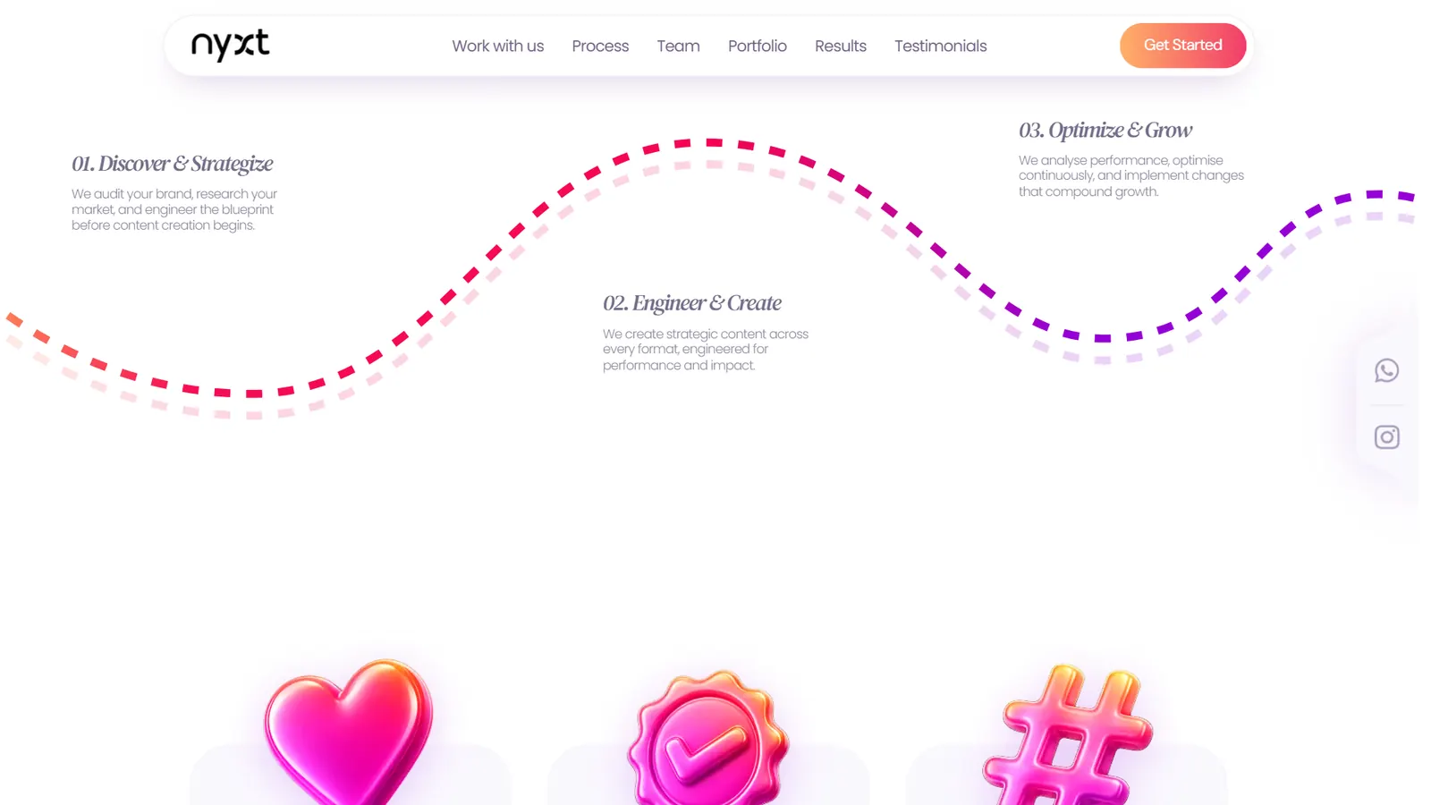 Nyxt: Discover, engineer, grow.