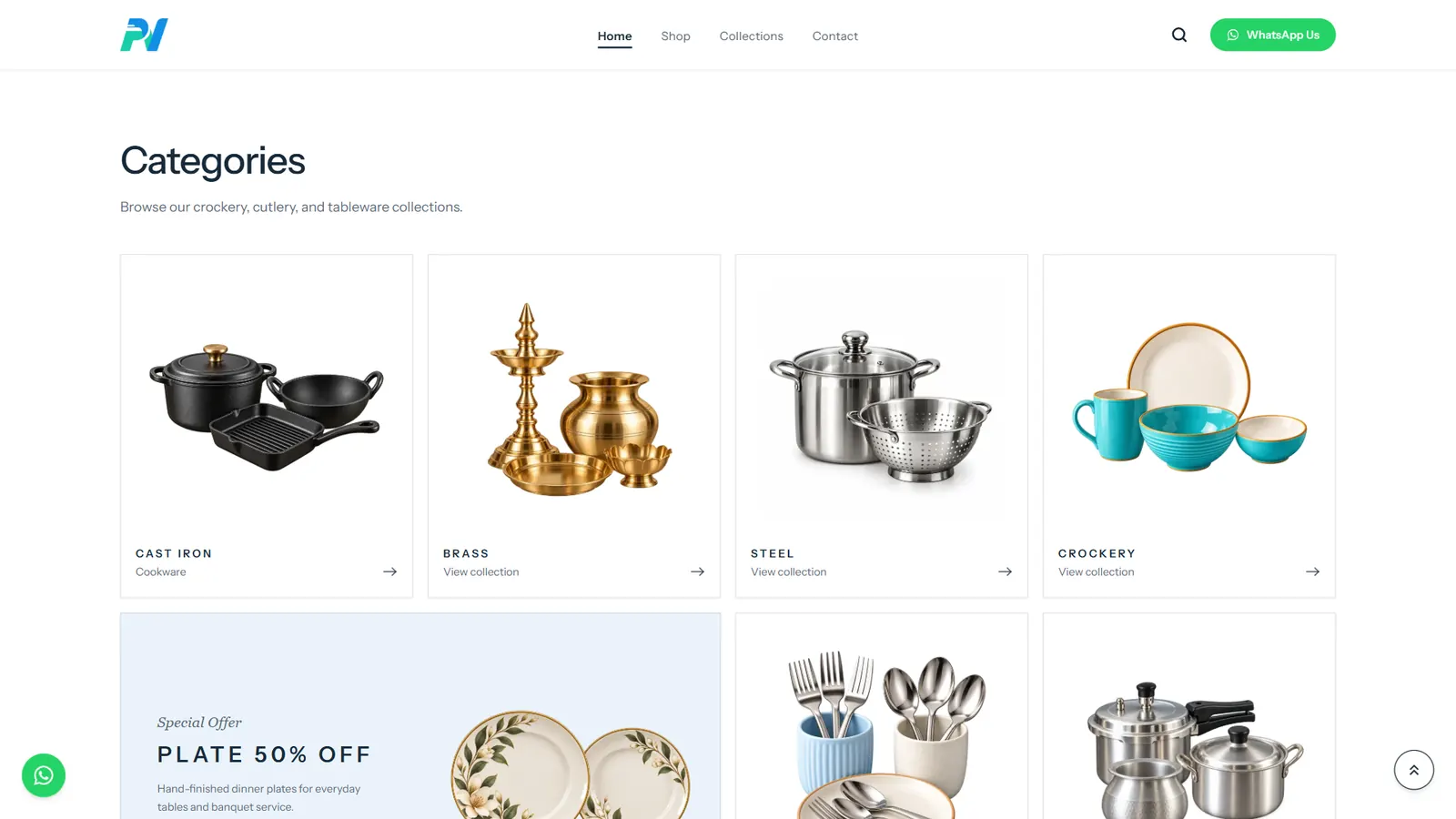 Prime Vessels: Ten categories, one glance.